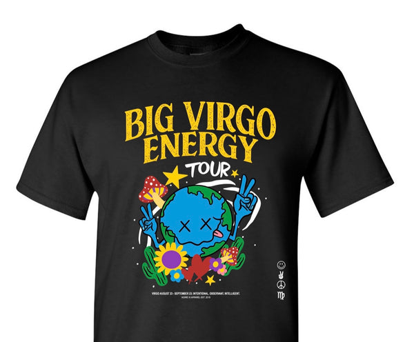 Big Virgo Energy Tour Style T-Shirt